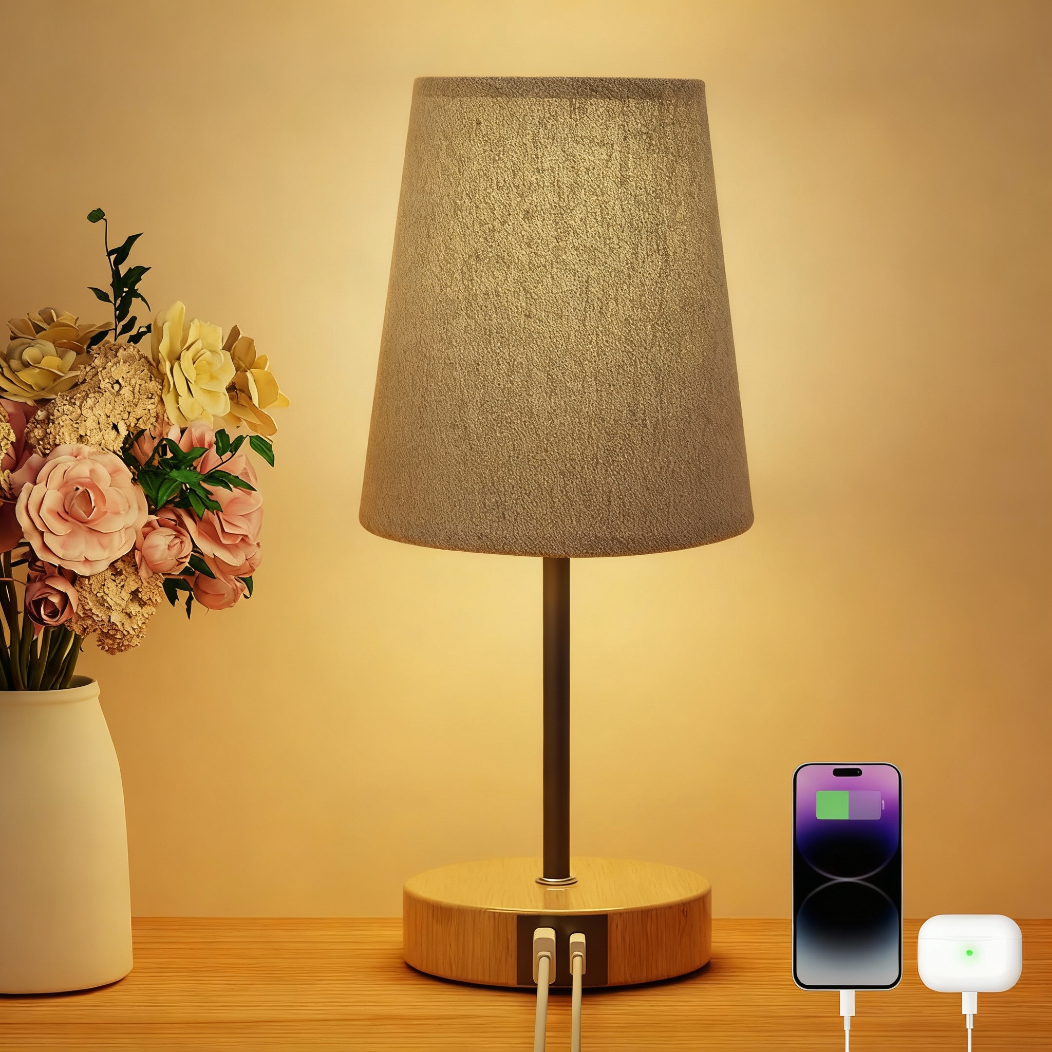 Suright Lampe de Chevet Tactile